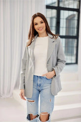 Roco Fashion classic standard-length blazer freya jacket  Adomoo